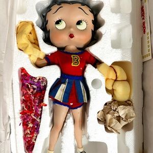 Betty Boop Ceramic Cheerleader